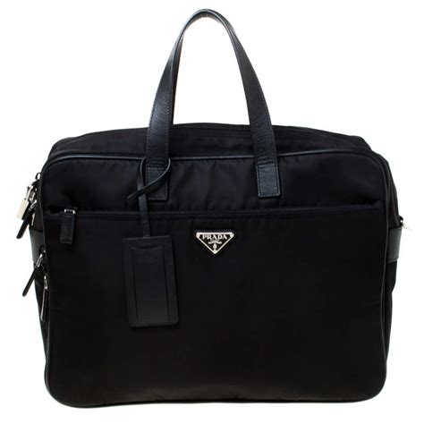 prada nylon laptop bag.